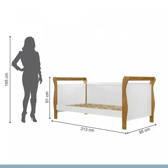 Cama Babá Infantil Allegra Tigus Baby - Image 3