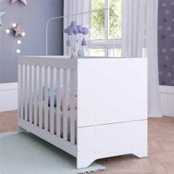 Berço 3 Em 1 Para Colchão 60 X 130 Cm Multimóveis Branco