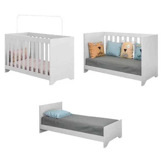 Quarto Completo Com Colchão E Poltrona De Amamentação João E Maria Multimóveis MP4098 - Image 3