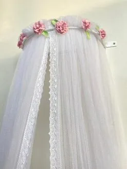 Dossel De Flores - Berço De Luxo