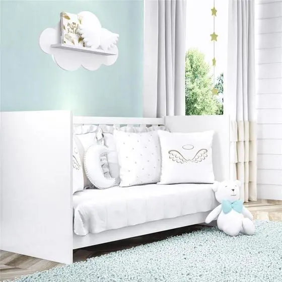 Berço Americano 3 Em 1 Bianco Branco Grão De Gente - Image 3