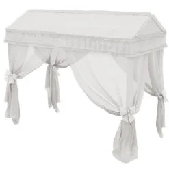 Dossel Branco Para Mini Cama Montessoriana Colore - Pura Magia