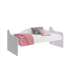 Cama Babá Branca Infantil Com Proteções E Design Percasa - Móveis Percasa