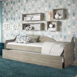 Cama Babá Fresno Infantil Com Proteções E Design Percasa - Móveis Percasa