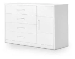 Cômoda De Bebê 4 Gaveta Mdf Dominique Planet Baby