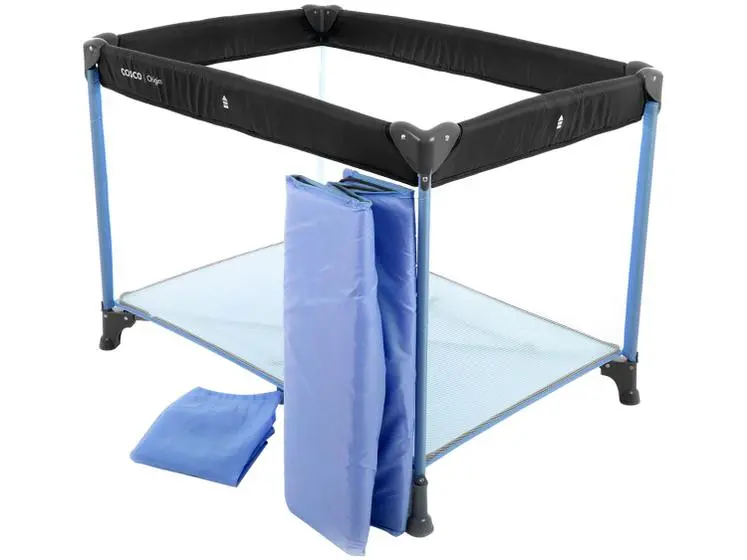 Berço Portátil Cosco Origin 0 A 15Kg Azul - Image 10