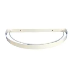 Dossel De Parede Liso Branco - Berço De Luxo