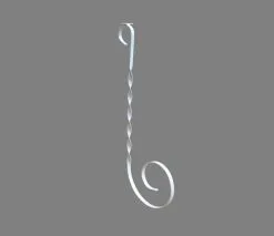 Nanaenxoval Dossel De Teto Gancho Branco - Nana Enxoval