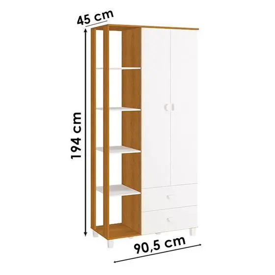 Quarto De Bebê Com Cômoda Sapateiro Gino E Berço Americano Tico Branco Savana Com Colchão Gazin Reller - Image 4