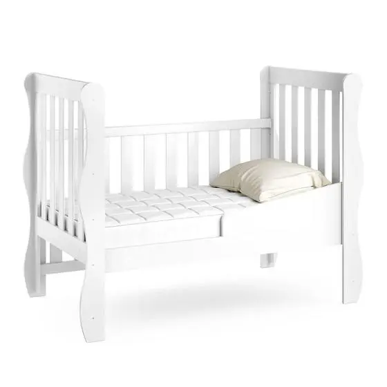 Berço Americano 3 Em 1 Mila Branco Grão De Gente - Image 13