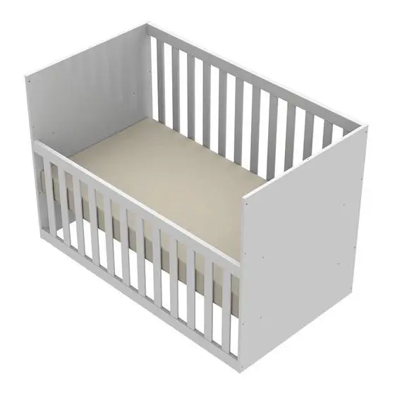 Quarto De Bebê 6 Portas Ternura Baby Com Berço Gabi Branco Brilho - Incorplac - Image 6