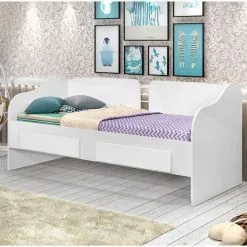 J.A Movéis Cama Baba Alice C/gaveta Branco - J&A MÓVEIS