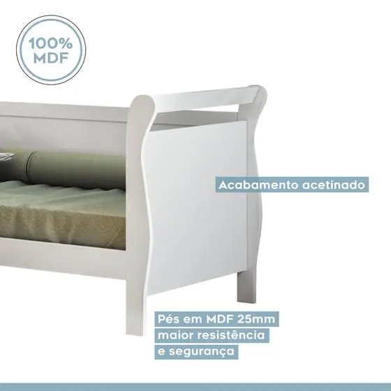 Cama Babá Infantil Allegra Tigus Baby - Image 4